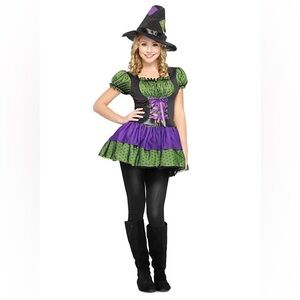 Leg Avenue Juniors size Small Hocus Pocus Witch Costume